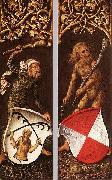 Albrecht Durer Sylvan Men with Heraldic Shields Germany oil painting artist